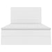 Pat cu lumini cu bandă LED Alb pur 140 x 190 cm PVC - WALTI WALTI