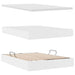 Pat cu lumini cu bandă LED Alb pur 140 x 200 cm PVC - WALTI WALTI