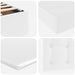Pat cu lumini cu bandă LED Alb pur 180 x 200 cm PVC - WALTI WALTI