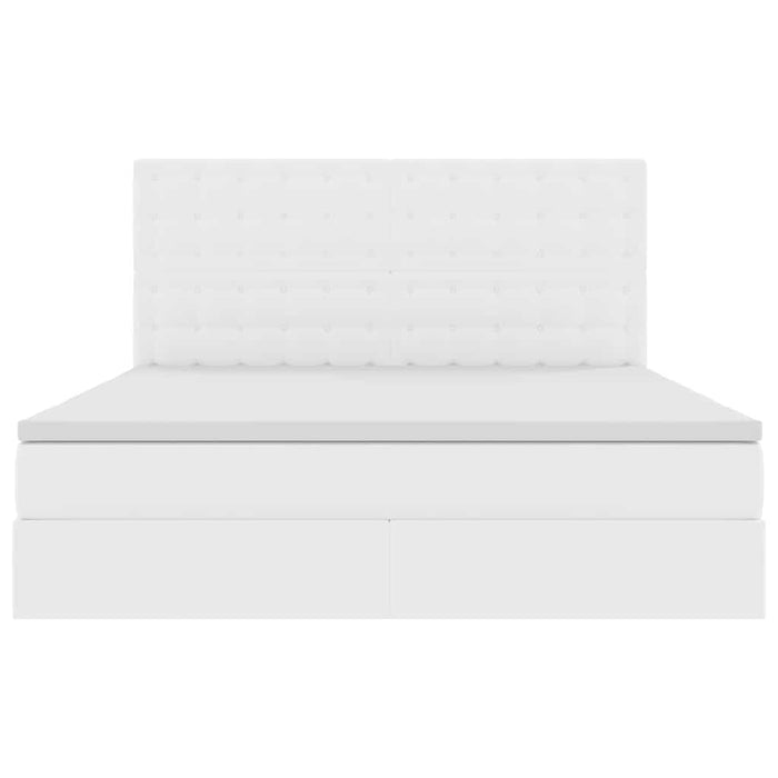Pat cu lumini cu bandă LED Alb pur 180 x 200 cm PVC - WALTI WALTI