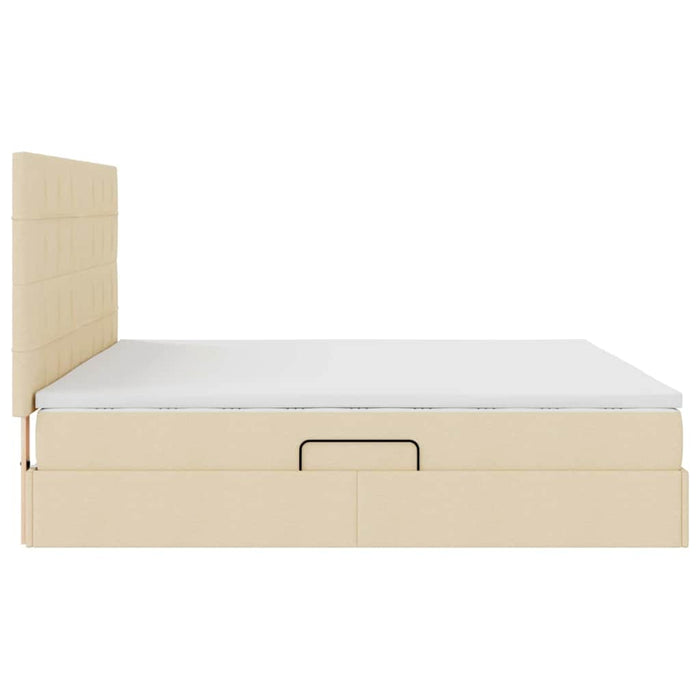 Pat cu saltea și LED cu saltea Creme 200 x 200 cm Poliester - WALTI WALTI