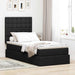 Pat cu saltea și LED cu saltea Negru 90 x 190 cm Poliester - WALTI WALTI