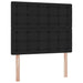 Pat cu saltea și LED cu saltea Negru 120 x 190 cm Poliester - WALTI WALTI