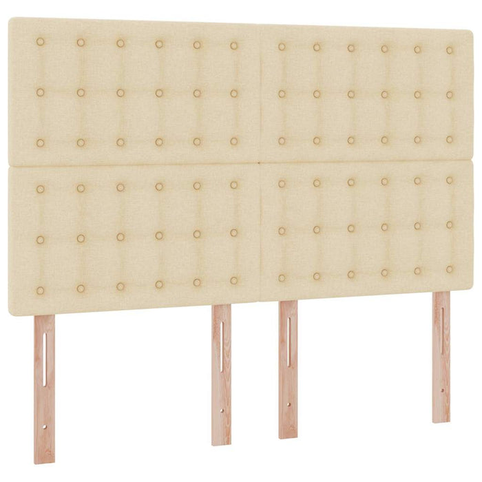 Pat cu saltea și LED cu saltea Creme 140 x 200 cm Poliester - WALTI WALTI