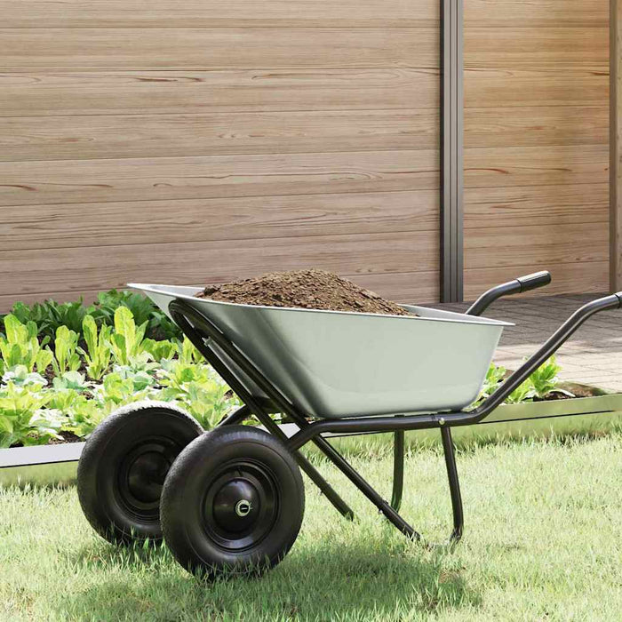 Înlocuire tavă pentru roabă Argintiu 88 x 60 x 32 cm Oțel WALTI