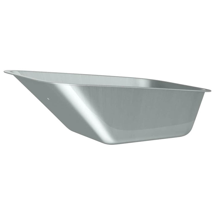 Înlocuire tavă pentru roabă Argintiu 88 x 60 x 32 cm Oțel WALTI
