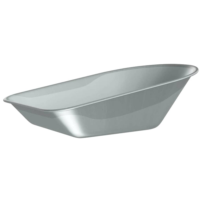 Înlocuire tavă pentru roabă Argintiu 90 x 63 x 28 cm Oțel WALTI