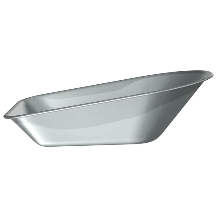 Înlocuire tavă pentru roabă Argintiu 90 x 63 x 28 cm Oțel WALTI