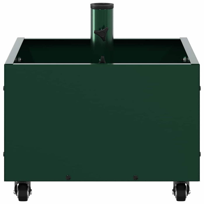 Bază de Parasol cu Ghiveci Verde 45 x 45 x 45 cm Oțel - WALTI WALTI