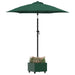 Bază de Parasol cu Ghiveci Verde 45 x 45 x 45 cm Oțel - WALTI WALTI