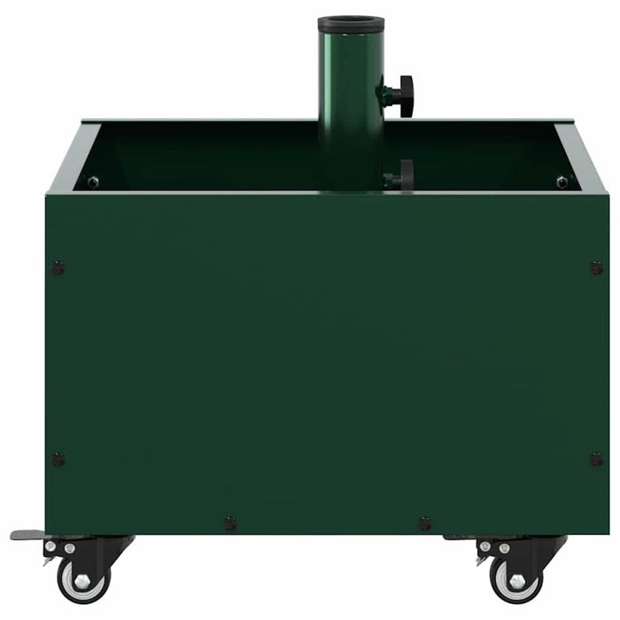 Bază de Parasol cu Ghiveci Verde 45 x 45 x 45 cm Oțel - WALTI WALTI
