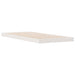 Cadru de pat de podea Alb 80 x 210 cm Lemn masiv de pin - WALTI WALTI