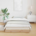 Cadru de pat de podea natural 80 x 220 cm Lemn masiv de pin - WALTI WALTI
