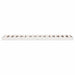 Cadru de pat de podea Alb 80 x 220 cm Lemn masiv de pin - WALTI WALTI