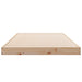 Cadru de pat de podea natural 90 x 220 cm Lemn masiv de pin - WALTI WALTI
