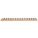 Cadru de pat de podea natural 90 x 220 cm Lemn masiv de pin - WALTI WALTI