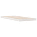 Cadru de pat de podea Alb 90 x 220 cm Lemn masiv de pin - WALTI WALTI