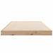 Cadru de pat de podea natural 100 x 220 cm Lemn masiv de pin - WALTI WALTI