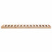 Cadru de pat de podea natural 100 x 220 cm Lemn masiv de pin - WALTI WALTI