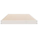 Cadru de pat de podea Alb 100 x 220 cm Lemn masiv de pin - WALTI WALTI