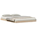 Cadru de pat de podea natural 160 x 220 cm Lemn masiv de pin - WALTI WALTI
