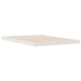 Cadru de pat de podea Alb 160 x 220 cm Lemn masiv de pin - WALTI WALTI
