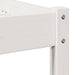 Cadru de pat Alb 208.6 x 157.6 x 69.4 cm Lemn de pin masiv - WALTI WALTI