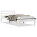 Cadru de pat Alb 208.6 x 157.6 x 69.4 cm Lemn de pin masiv - WALTI WALTI
