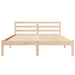 Cadru de pat Maro 208.6 x 157.6 x 69.4 cm Lemn de pin masiv - WALTI WALTI