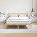 Cadru de pat Maro 208.6 x 157.6 x 69.4 cm Lemn de pin masiv - WALTI WALTI