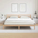 Cadru de pat Maro 208.6 x 157.6 x 69.4 cm Lemn de pin masiv - WALTI WALTI