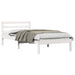 Cadru de pat Alb 208.6 x 157.6 x 69.4 cm Lemn de pin masiv - WALTI WALTI