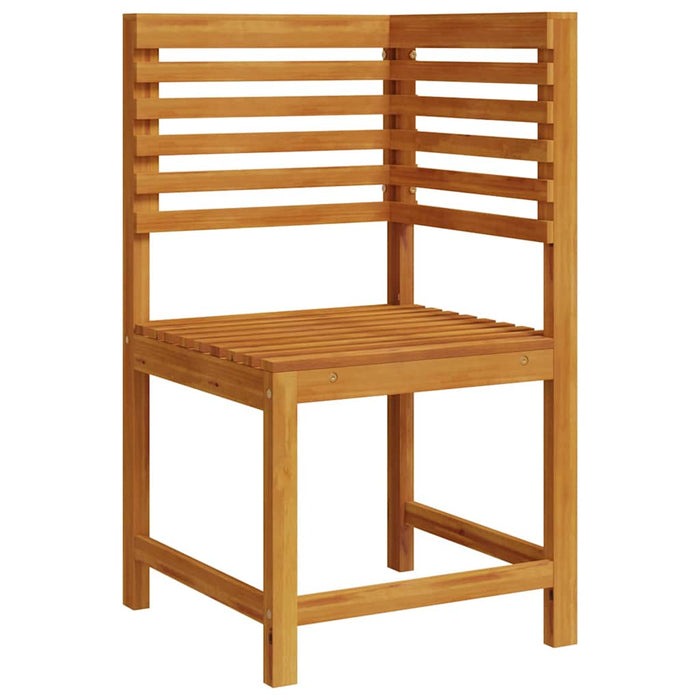 Set de Bănci pentru Grădină 3 pcs Maro lemn masiv de acacia - WALTI WALTI
