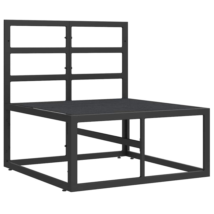 Seturi de mobilier de exterior cu pernă cu pernă Negru și antracit - WALTI WALTI