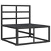 Seturi de mobilier de exterior cu pernă cu pernă Negru și antracit - WALTI WALTI