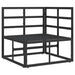 Seturi de mobilier de exterior cu pernă cu pernă Negru și antracit - WALTI WALTI