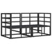 Seturi de mobilier de exterior cu pernă cu pernă 2 pcs Negru și antracit - WALTI WALTI