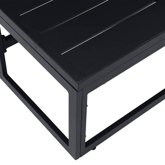 Seturi de mobilier de exterior Negru Oţel - WALTI WALTI