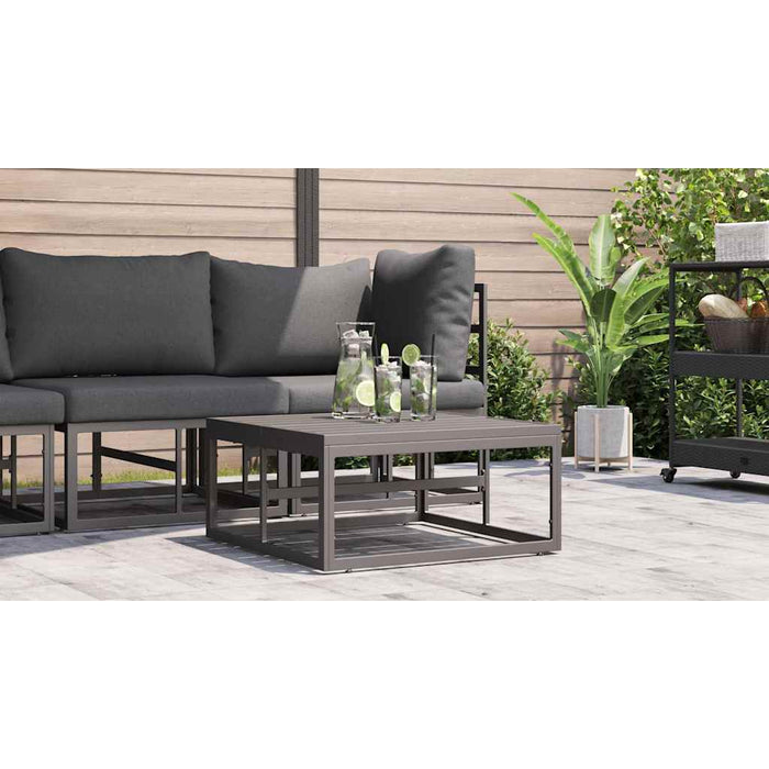 Seturi de mobilier de exterior Negru Oţel - WALTI WALTI