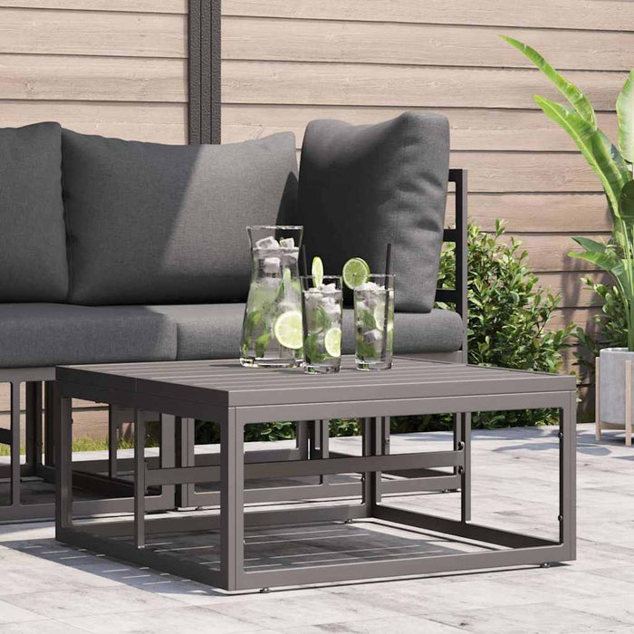 Seturi de mobilier de exterior Negru Oţel - WALTI WALTI