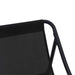 Mobilier de grădină 3 pcs Negru Oțel vopsit electrostatic - WALTI WALTI