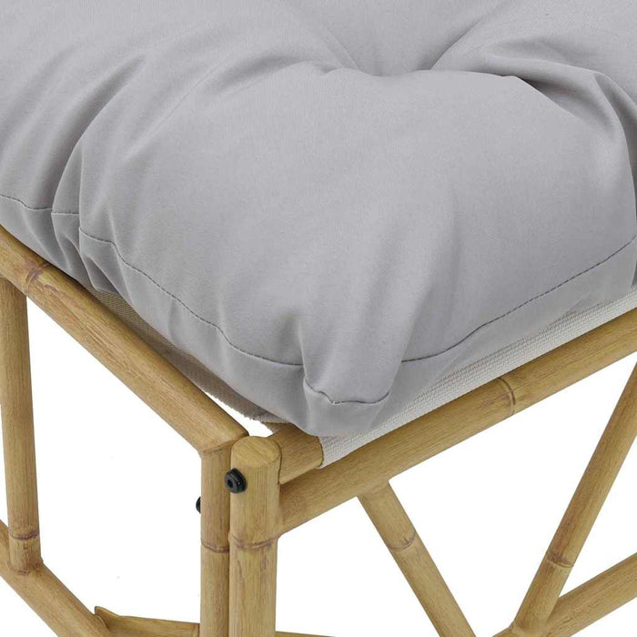 Scaun pentru Grădină 2 pcs Gri deschis 75 x 75 x 71 cm Oțel - WALTI WALTI