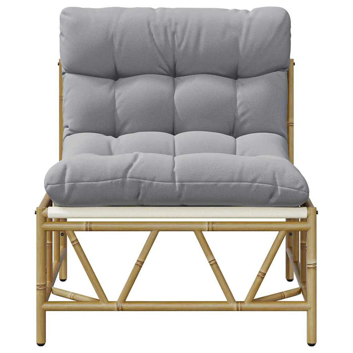 Scaun pentru Grădină 2 pcs Gri deschis 75 x 75 x 71 cm Oțel - WALTI WALTI