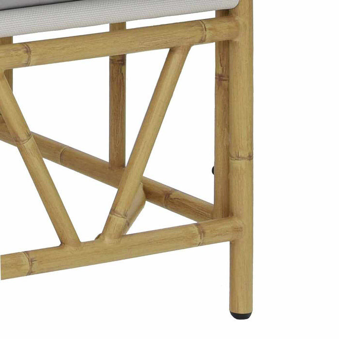 Bancă de grădină Gri deschis 110 x 75 x 71 cm Oțel - WALTI WALTI