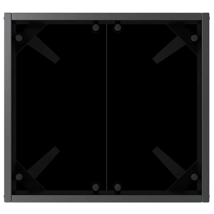 Șezlong 2 pcs Negru poliratan - WALTI WALTI