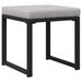 Mobilier de grădină cu pernă 4 pcs Gri deschis Poliester - WALTI WALTI
