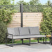 Mobilier de grădină Gri deschis 180 x 72,5 x 71 cm Poliester - WALTI WALTI