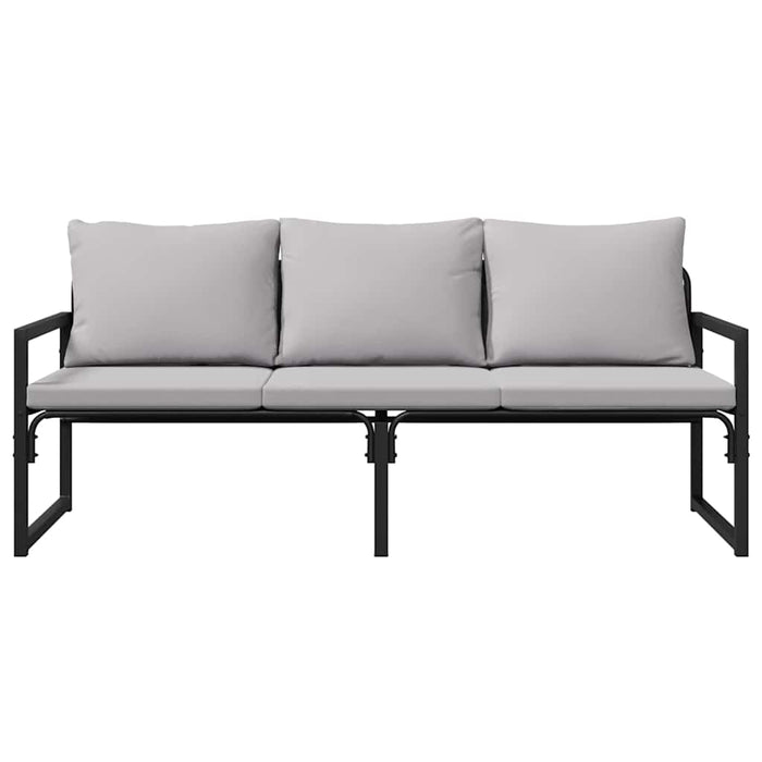 Mobilier de grădină Gri deschis 180 x 72,5 x 71 cm Poliester - WALTI WALTI