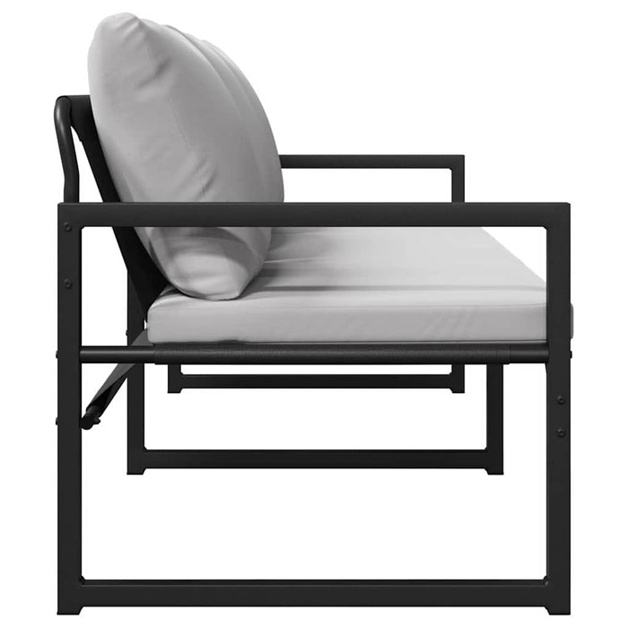 Mobilier de grădină Gri deschis 180 x 72,5 x 71 cm Poliester - WALTI WALTI