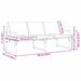 Mobilier de grădină Gri deschis 180 x 72,5 x 71 cm Poliester - WALTI WALTI